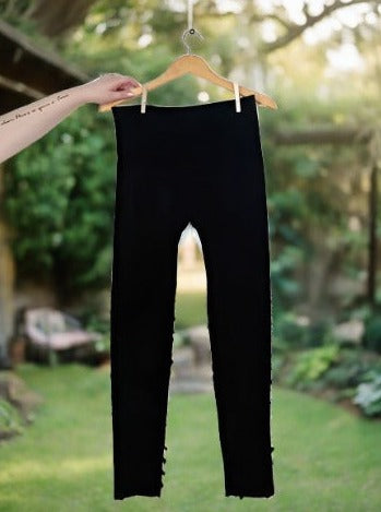 High Waisted Jeggings Black by Kantha Bae - Blue Moon Vintage Mercantile