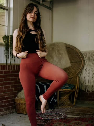 High Waisted Jeggings in Sienna by Kantha Bae - Blue Moon Vintage Mercantile