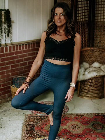 High Waisted Jeggings Ink by Kantha Bae - Blue Moon Vintage Mercantile