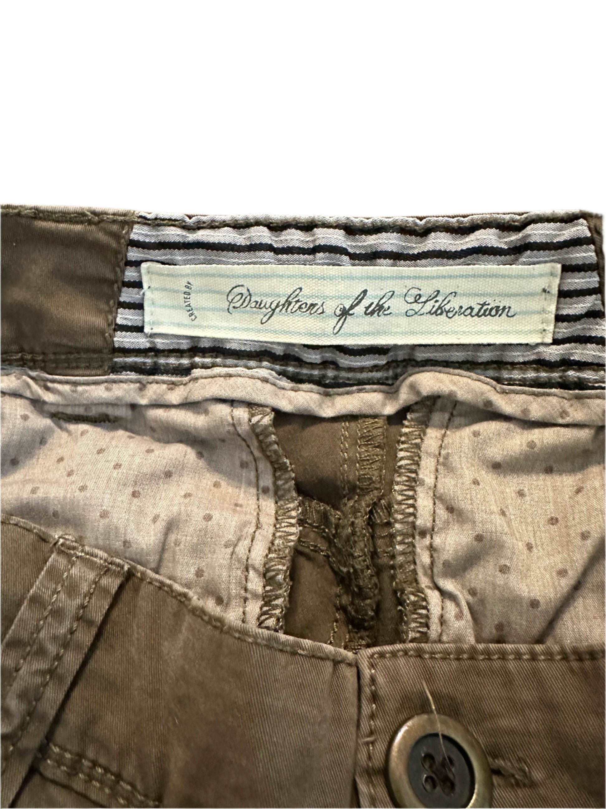 Khaki/Olive Jeans SZ: 4 by Dtrs. of Liberation