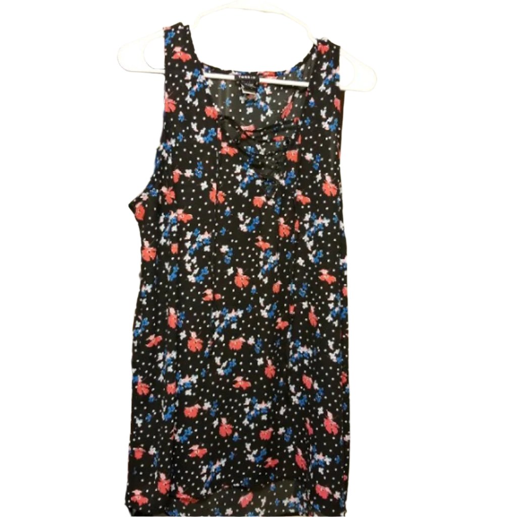 Georgette Top by Torrid SZ 00 - Blue Moon Vintage Mercantile