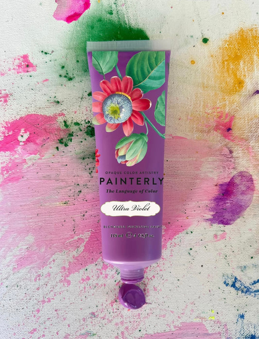 DIY Painterly Ultra Violet