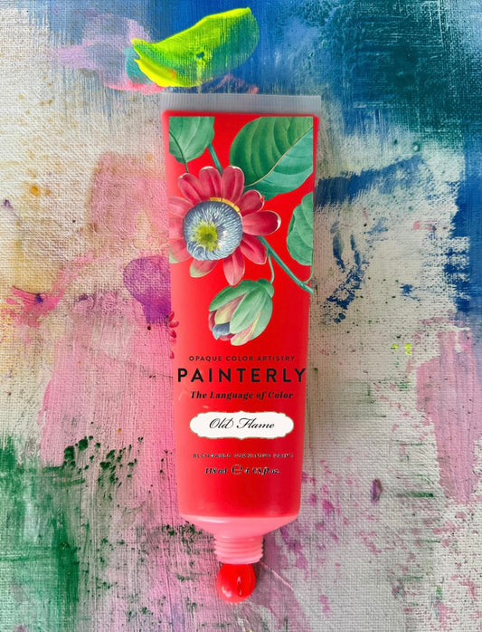 DIY Painterly Old Flame