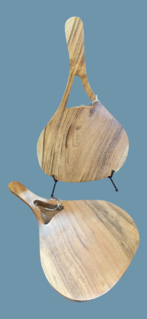Acacia Wood Cutting/Serving Board with cutout Handle