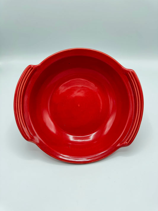 Snapdragon Red Dish by Adovart