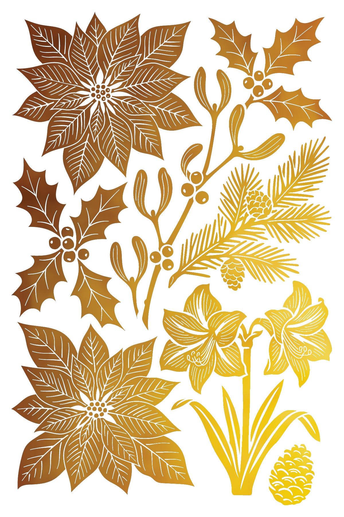 IOD Angels Sing Gilded Transfer 8x12