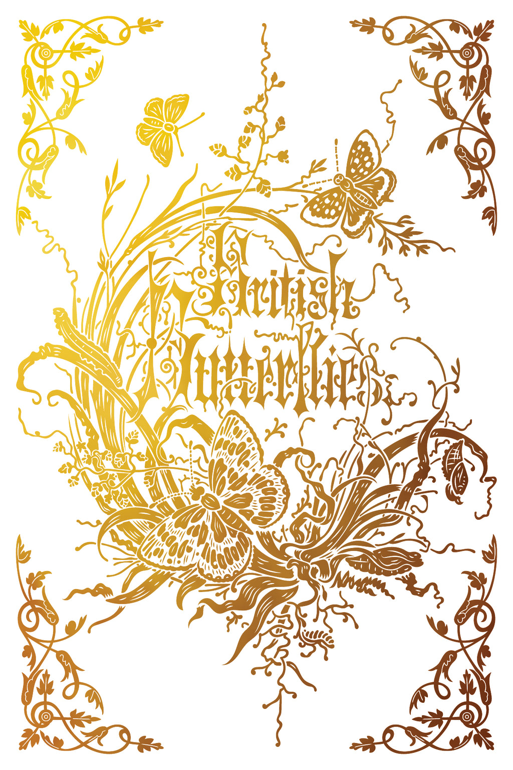 IOD Athenaeum Gilded Transfer 8x12