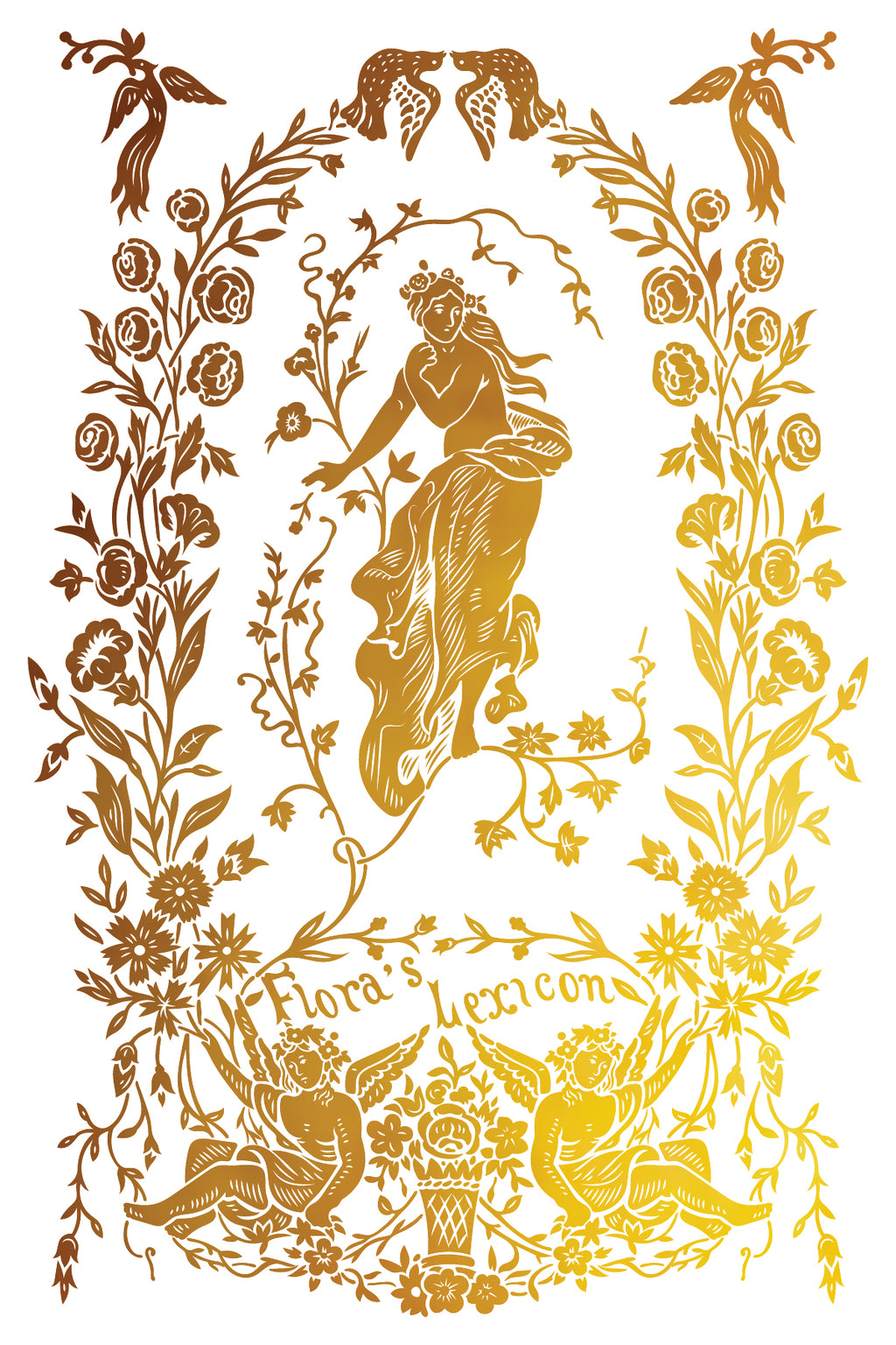 IOD Athenaeum Gilded Transfer 8x12