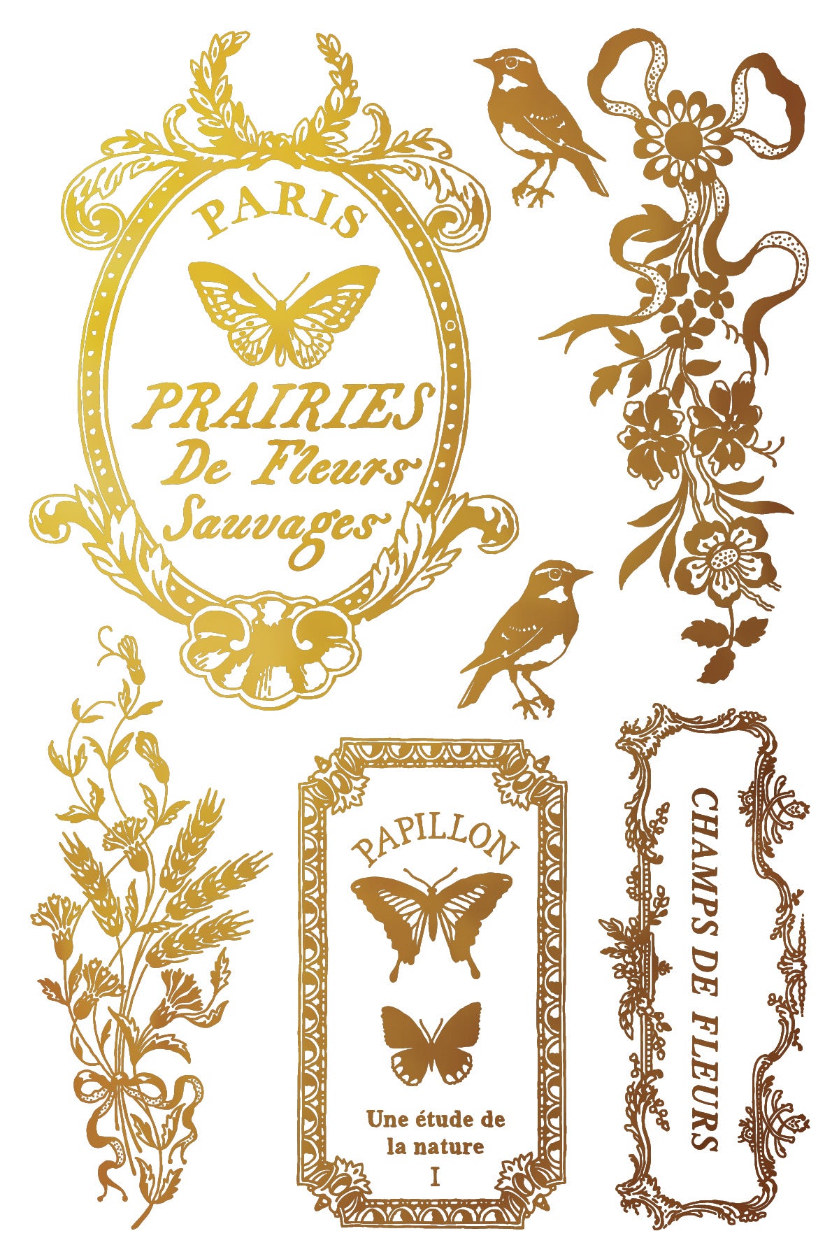 IOD Papillon Foil Transfer 8x12
