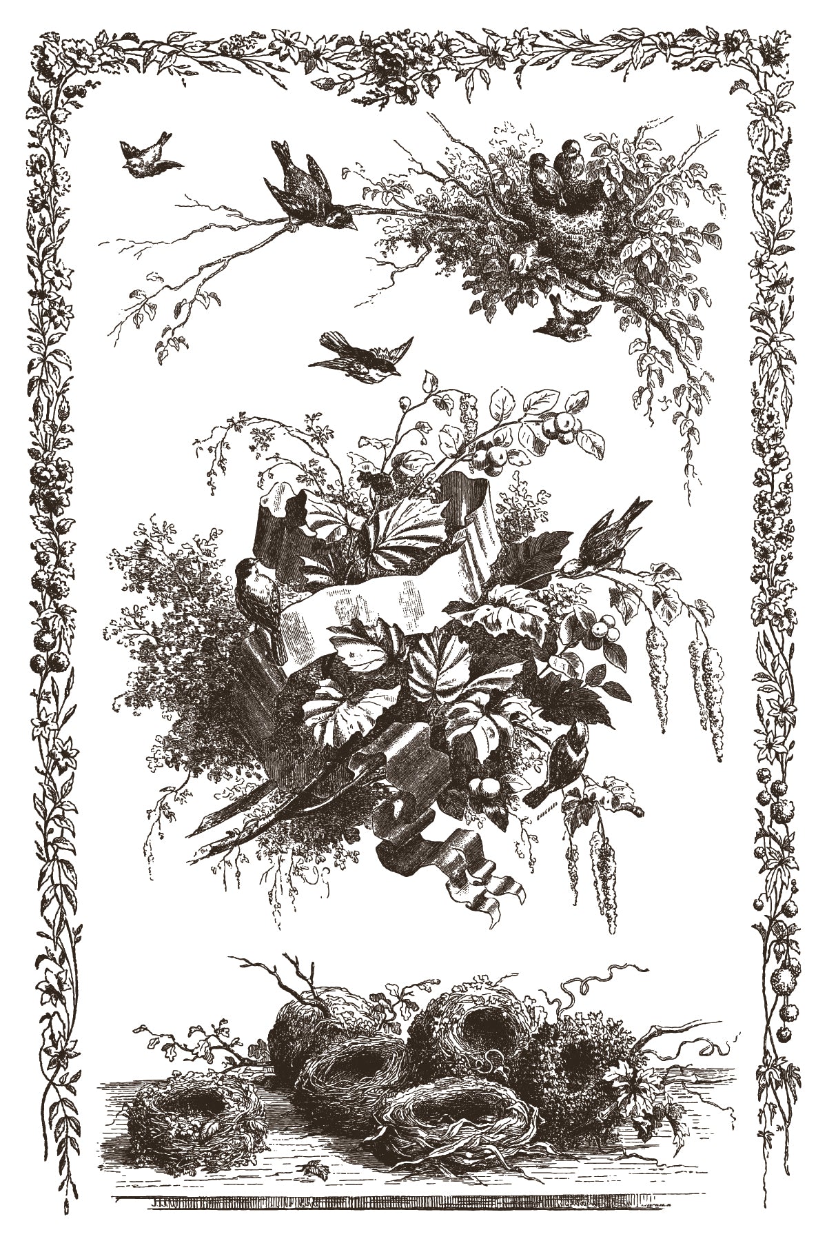 IOD Little Lark Inlay 8x12