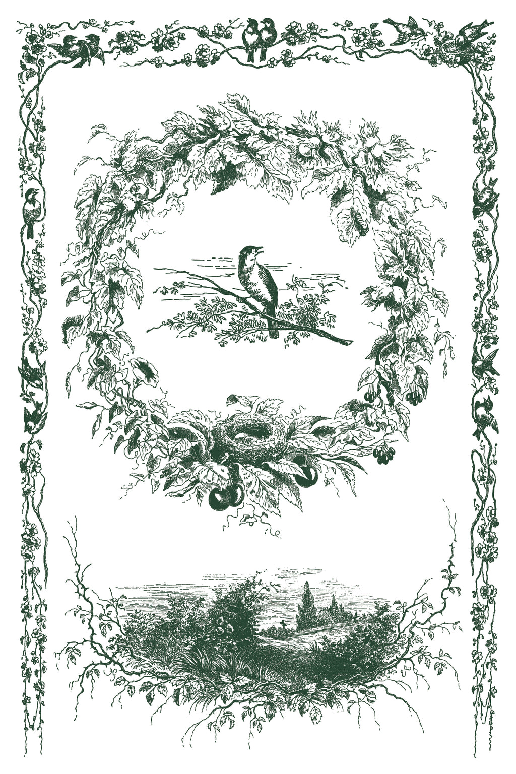 IOD Little Lark Inlay 8x12