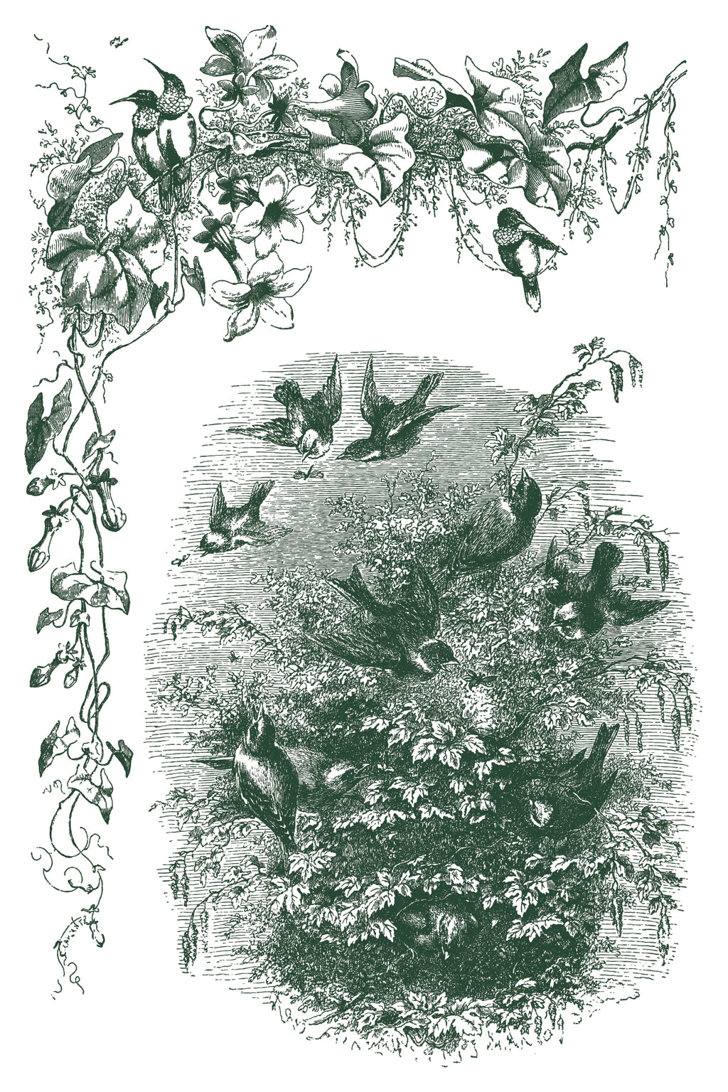 IOD Little Lark Inlay 8x12