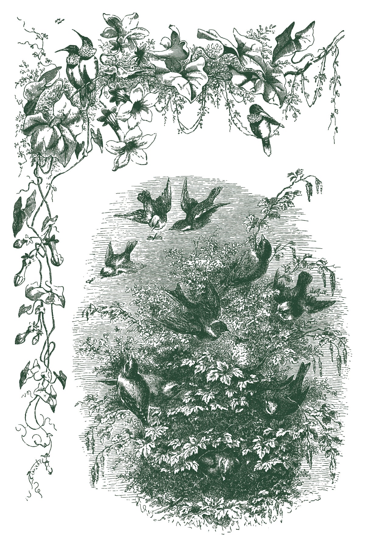 IOD Little Lark Inlay 8x12