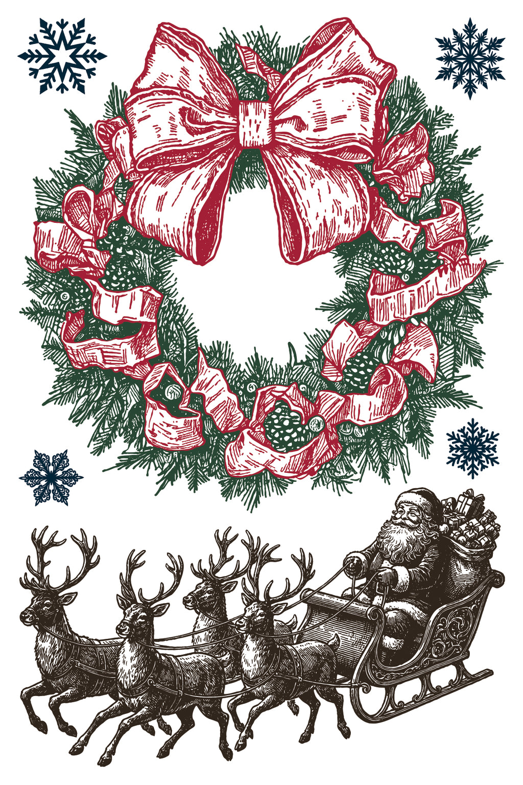 IOD The North Pole Co. Paint Inlay