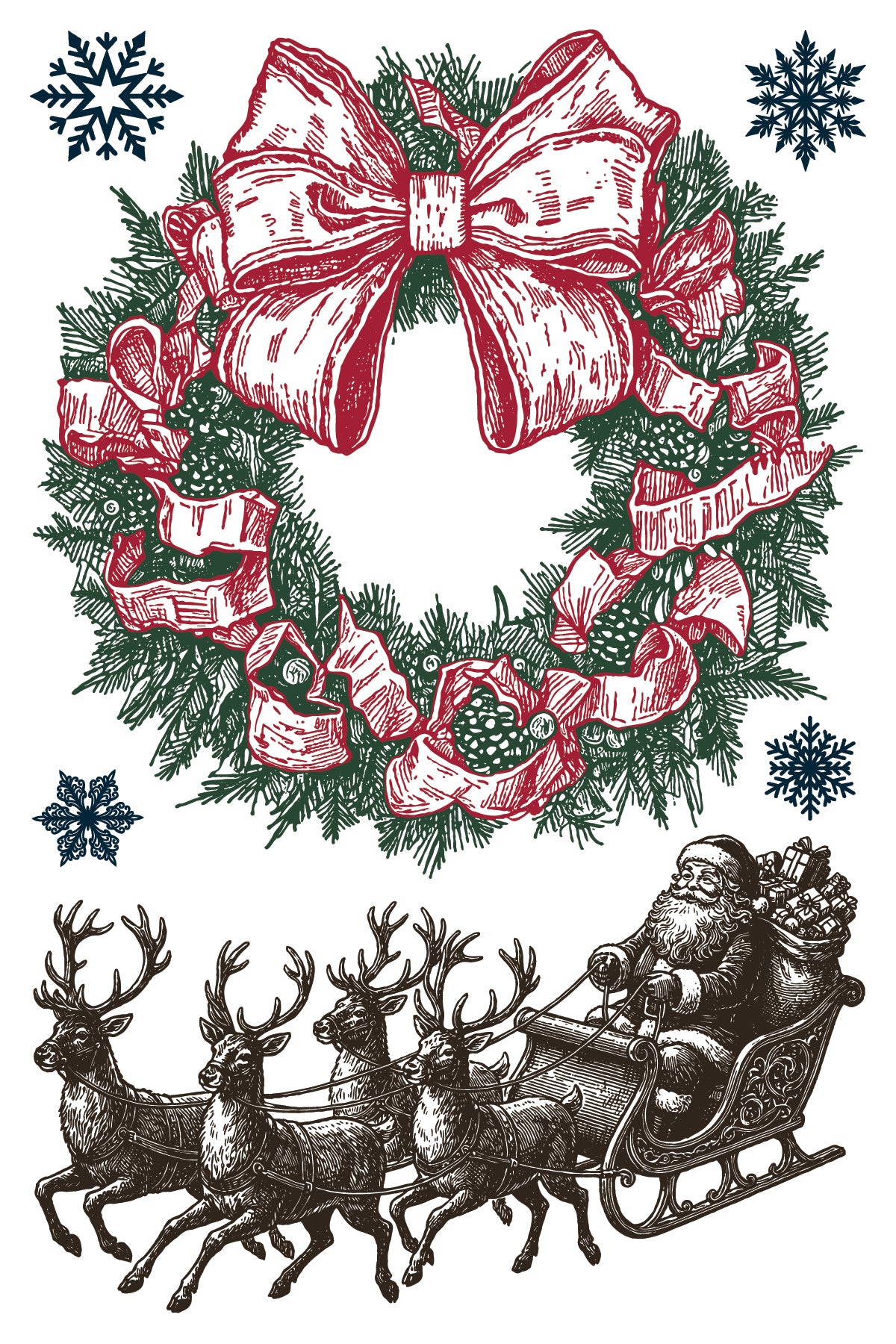 IOD The North Pole Co. Paint Inlay