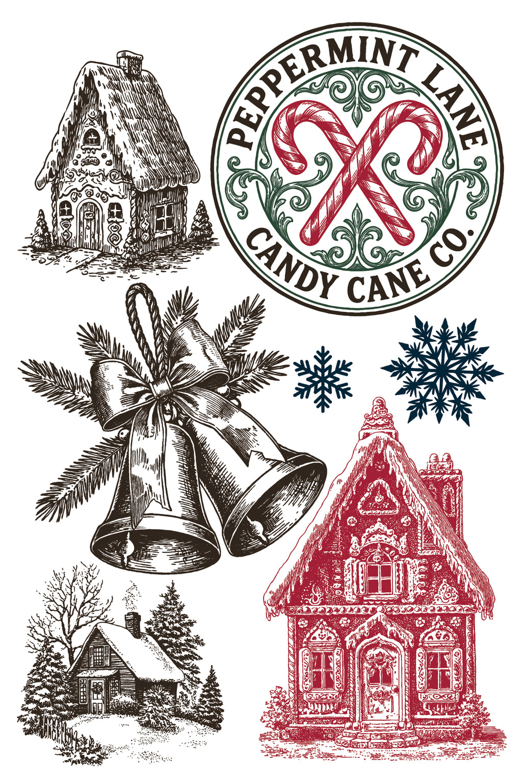 IOD The North Pole Co. Paint Inlay