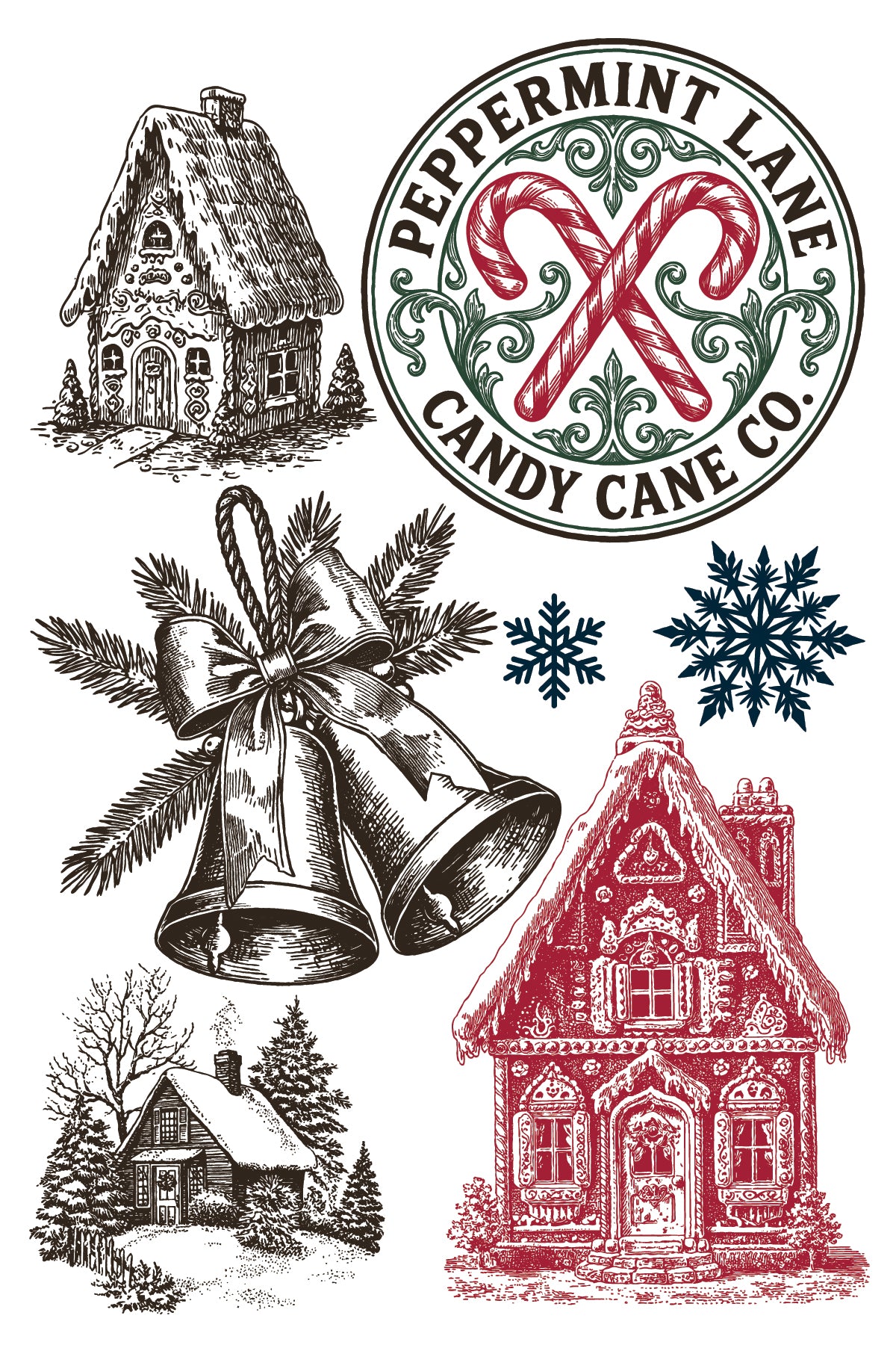 IOD The North Pole Co. Paint Inlay