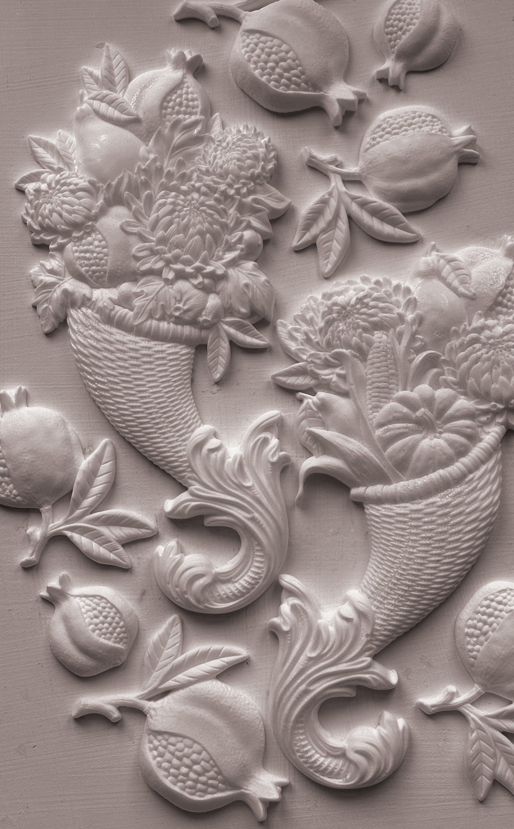 IOD Cornucopias Mould 6x10
