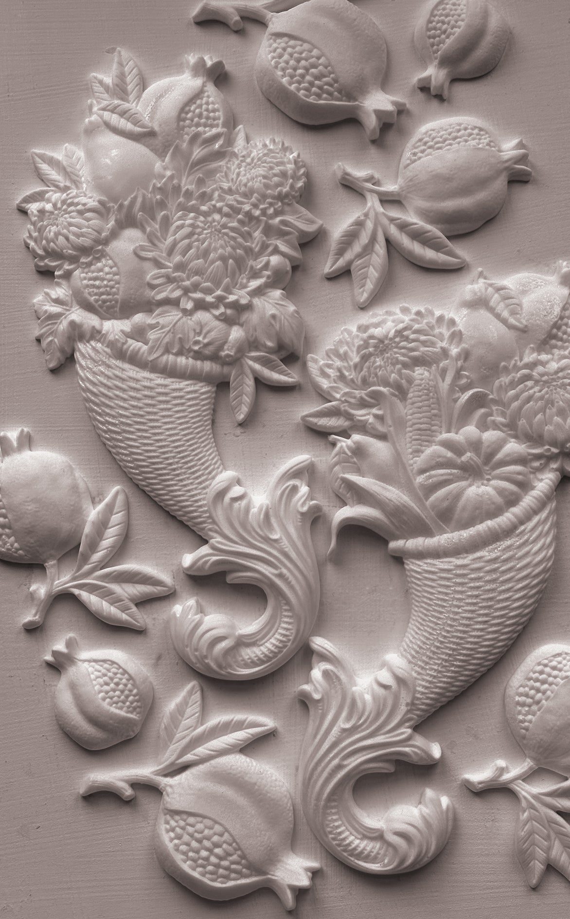 IOD Cornucopias Mould 6x10