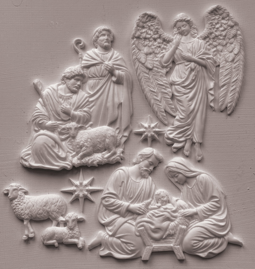IOD Silent Night Mould 6x10