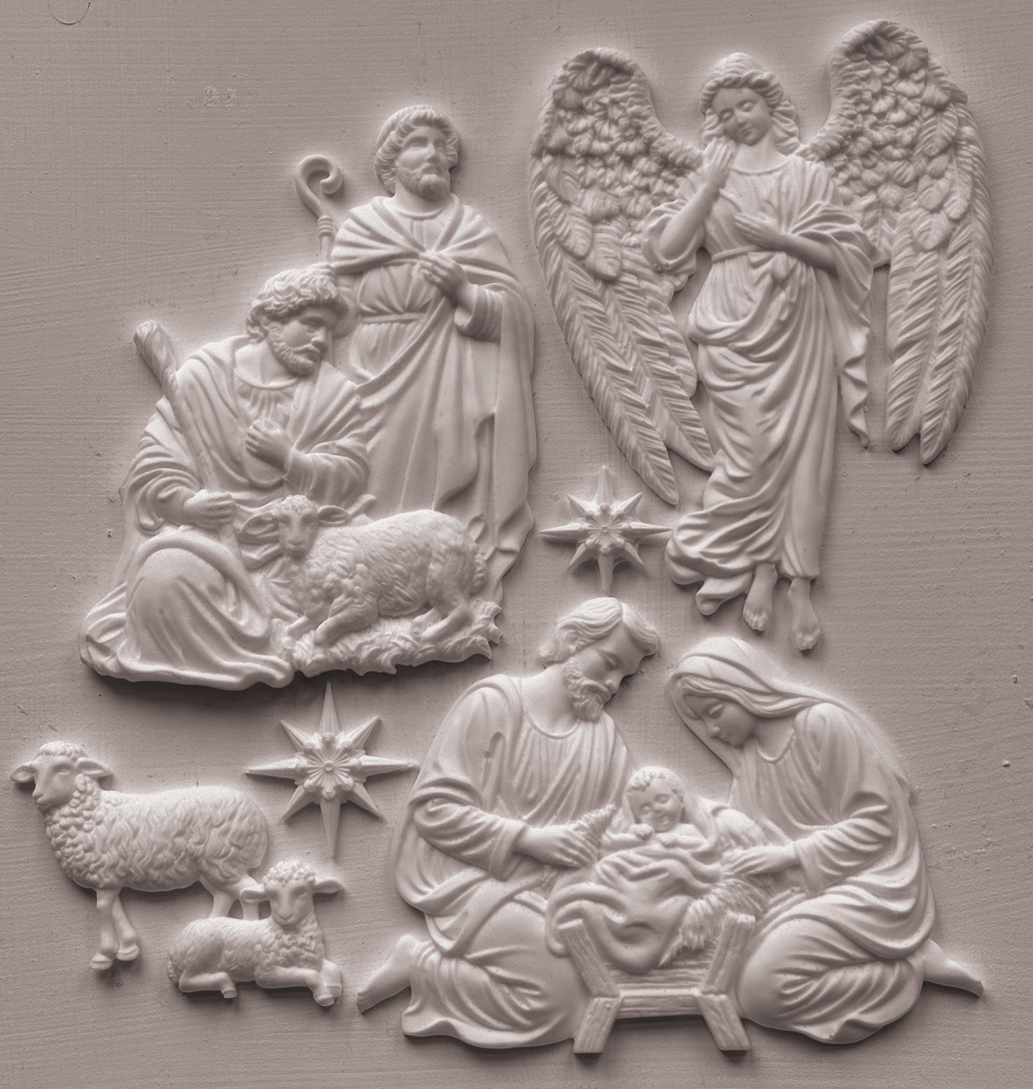 IOD Silent Night Mould 6x10