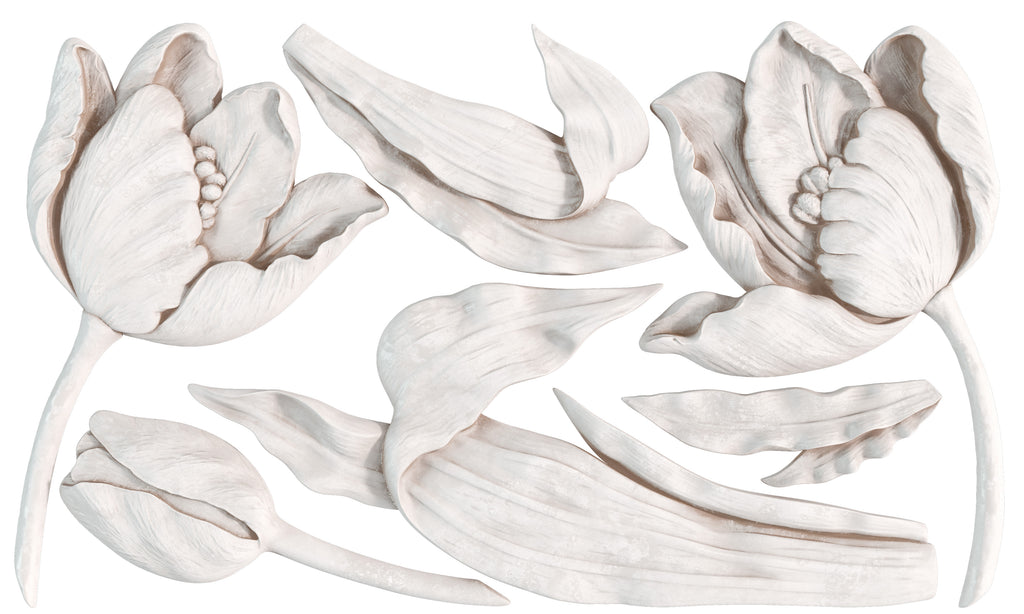 IOD Tulips Mould 6x10