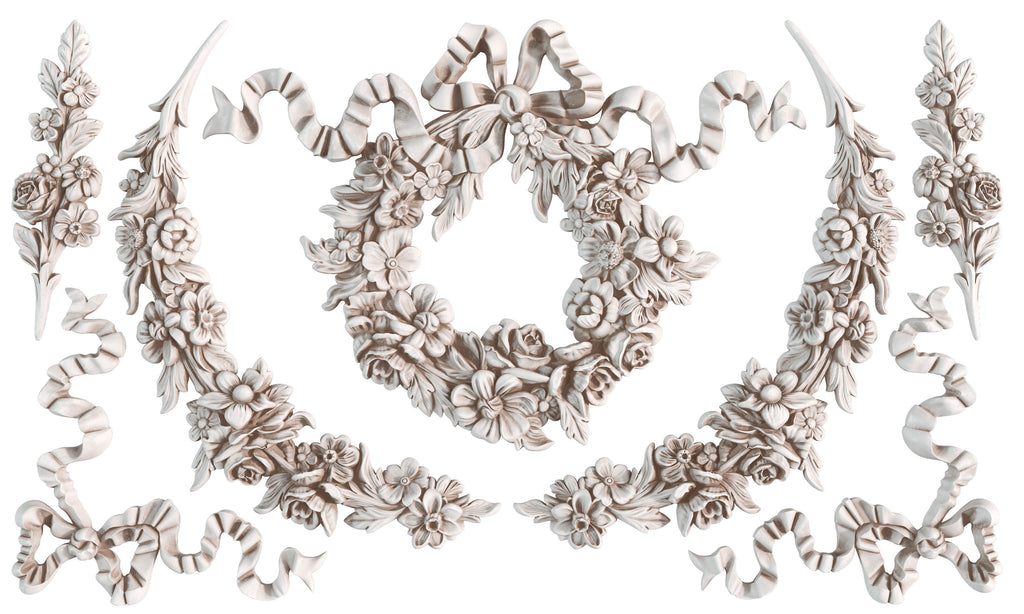 IOD Wreath& Swags Mould 6x10