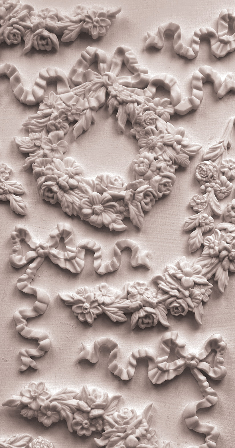 IOD Wreath& Swags Mould 6x10