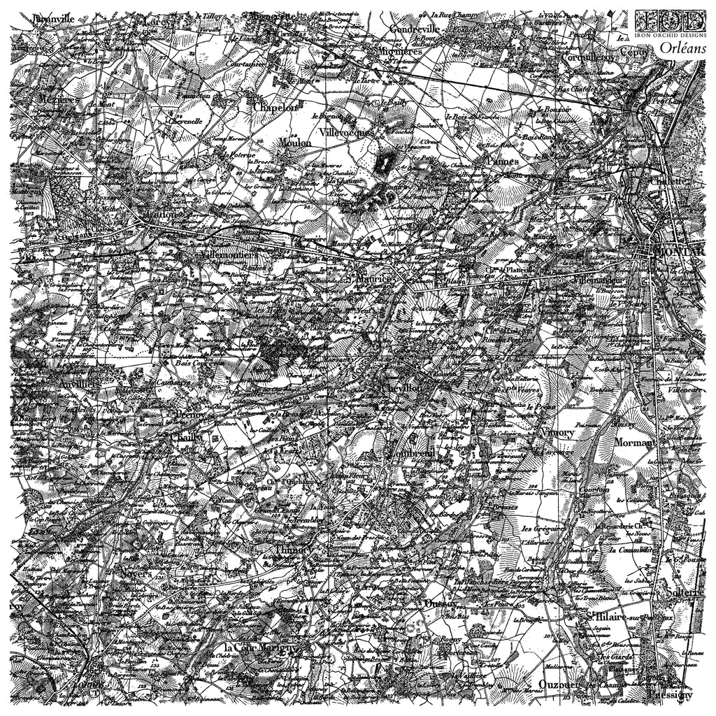 IOD Orleans Stamp 12X12