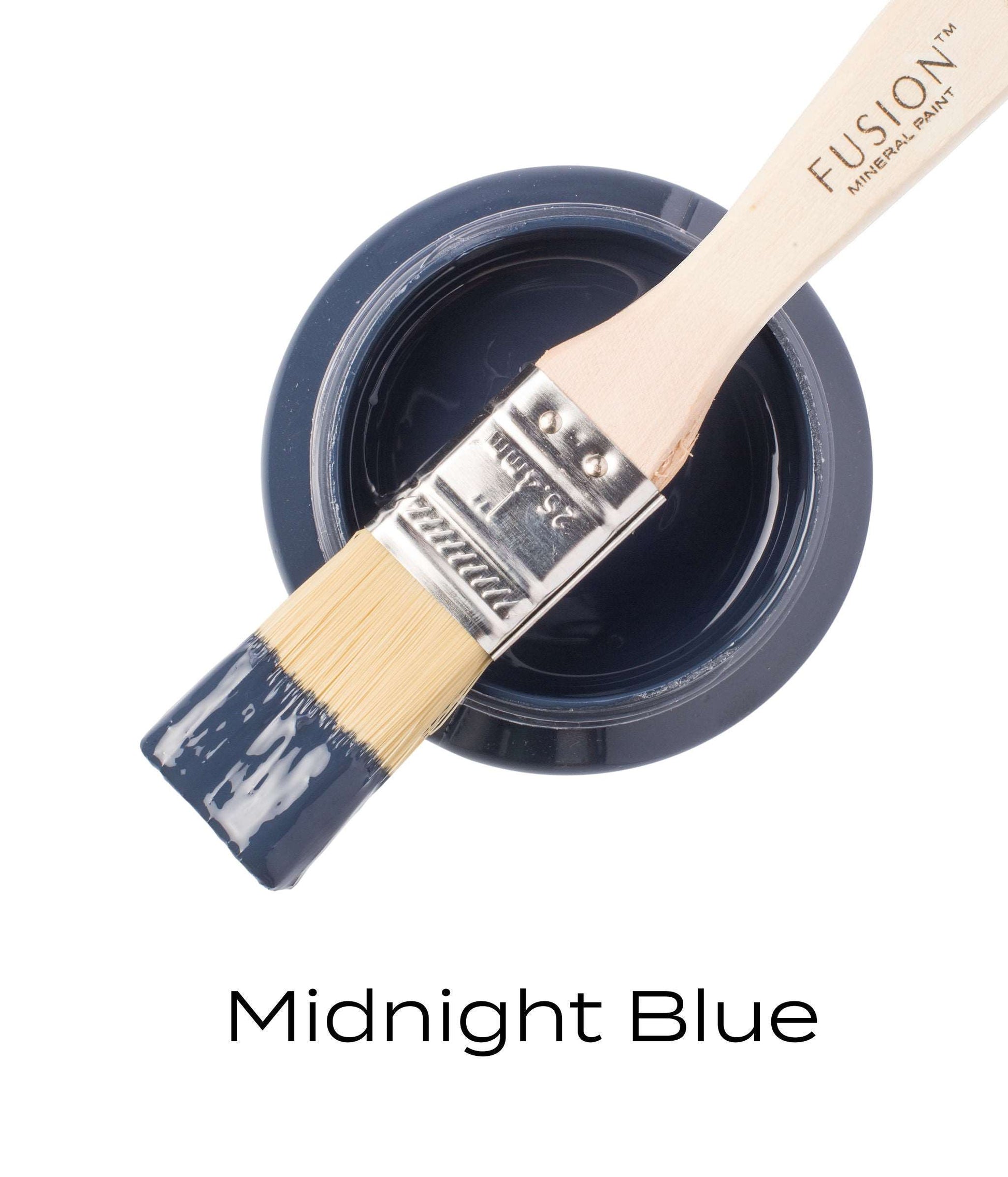 Fusion Mineral Paint Midnight Blue - Blue Moon Vintage Mercantile