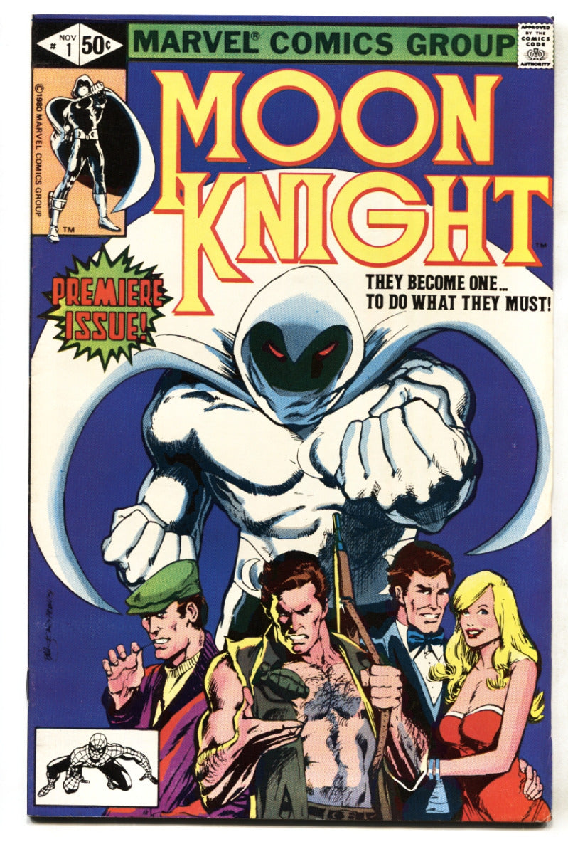 MOON KNIGHT #1 NOV 1980 Signed w/COA