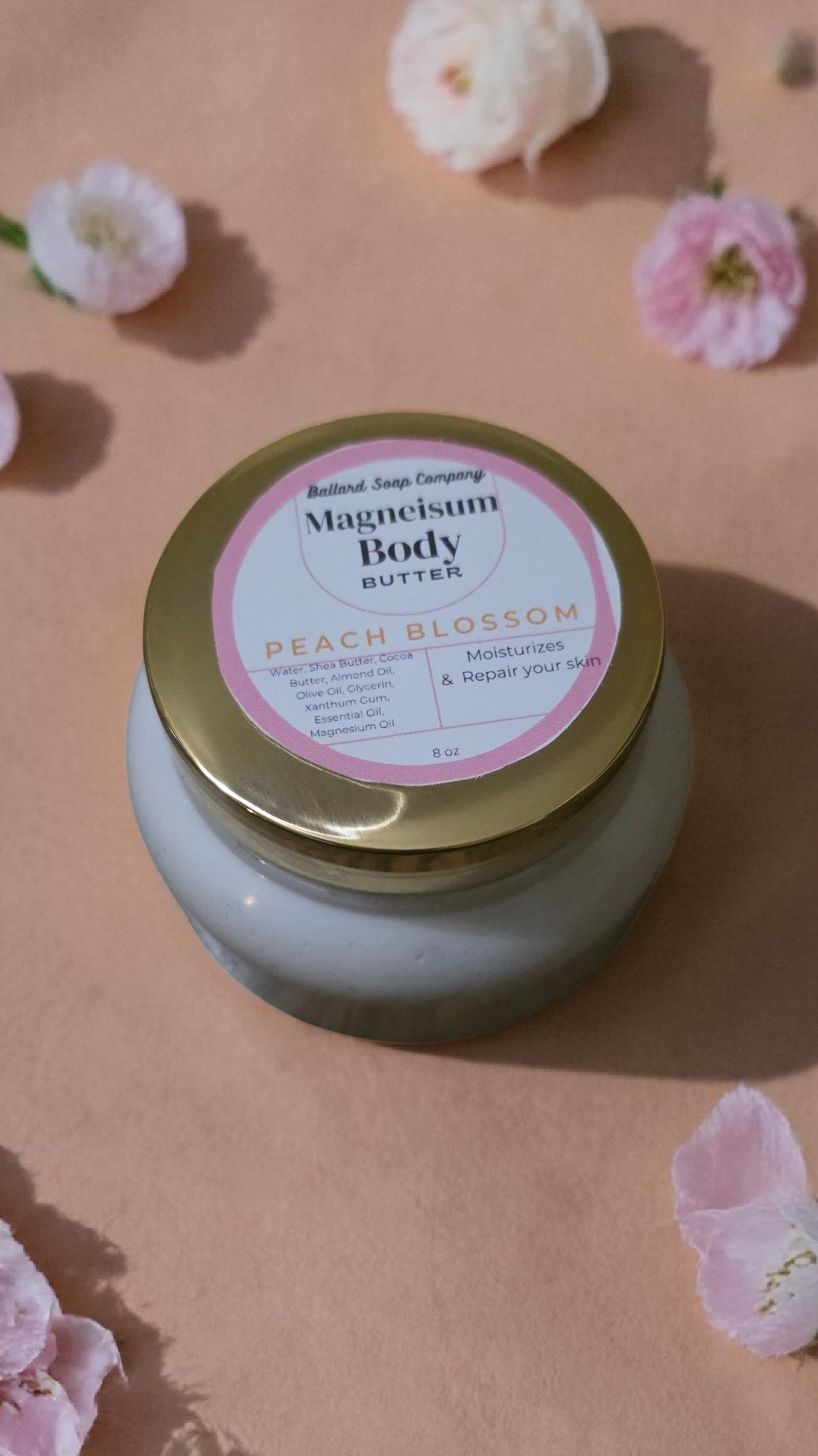 Magnesium Body Cream-Ballard Soap Co.