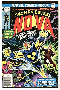 The Man Called NOVA #1 09/76 CGC GRADED 8.5