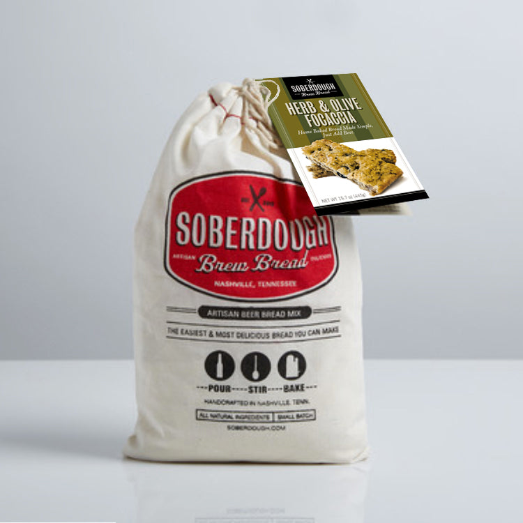 Soberdough Herb & Olive Focaccia - Blue Moon Vintage Mercantile