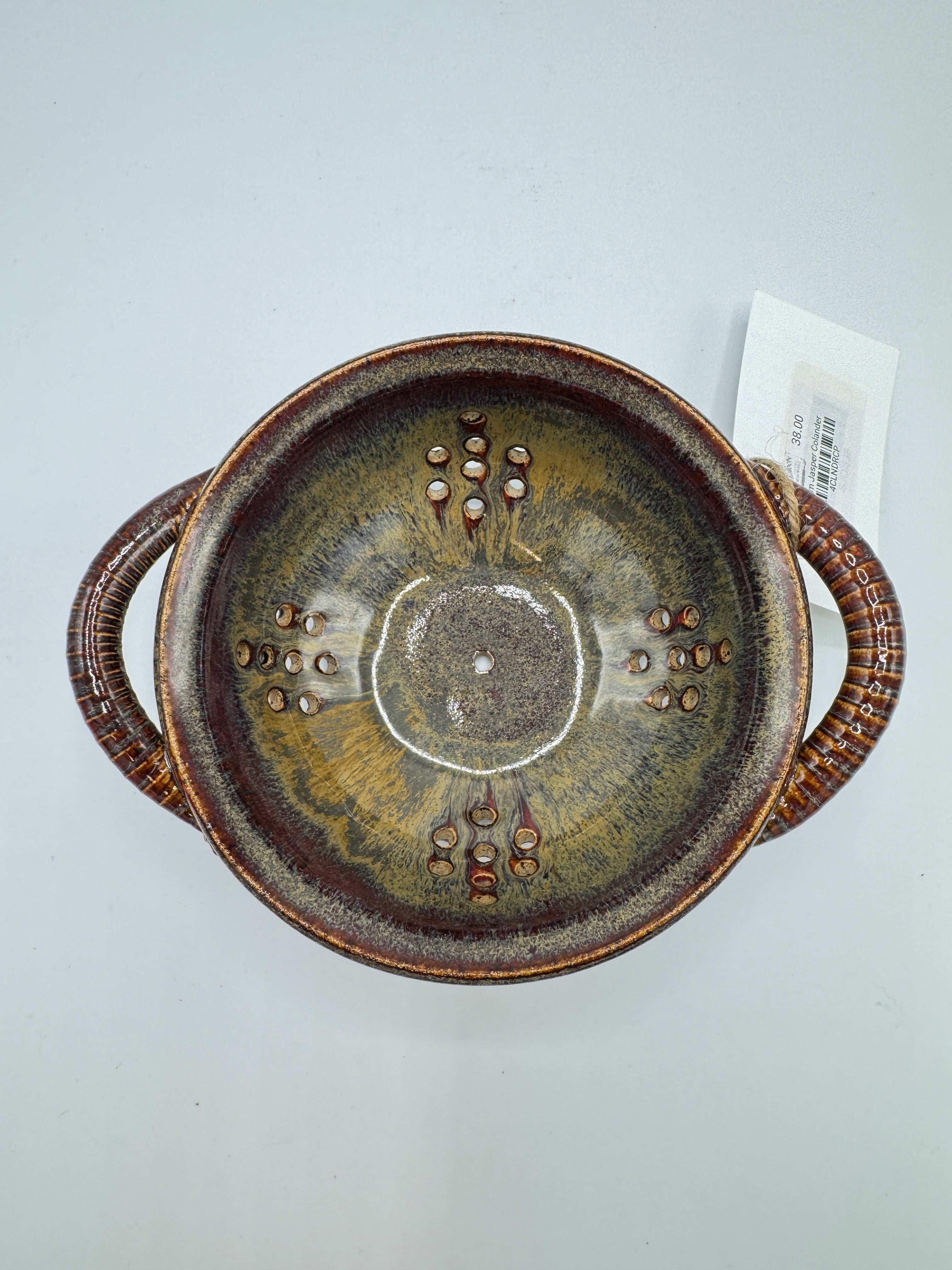 Plum Jasper Colander by Adeovart