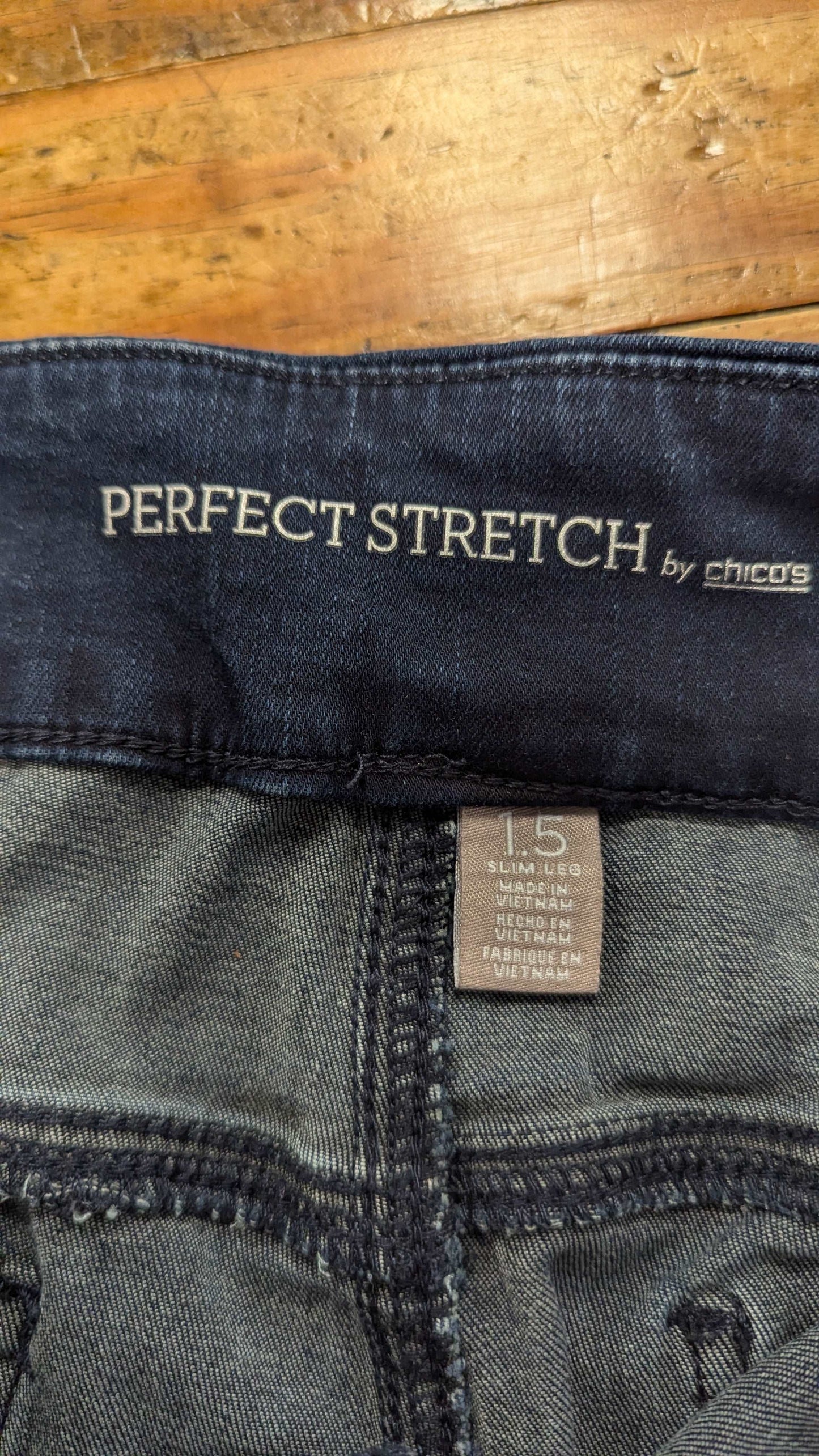 Chico Perfect Stretch Jeans 1.5 - Blue Moon Vintage Mercantile