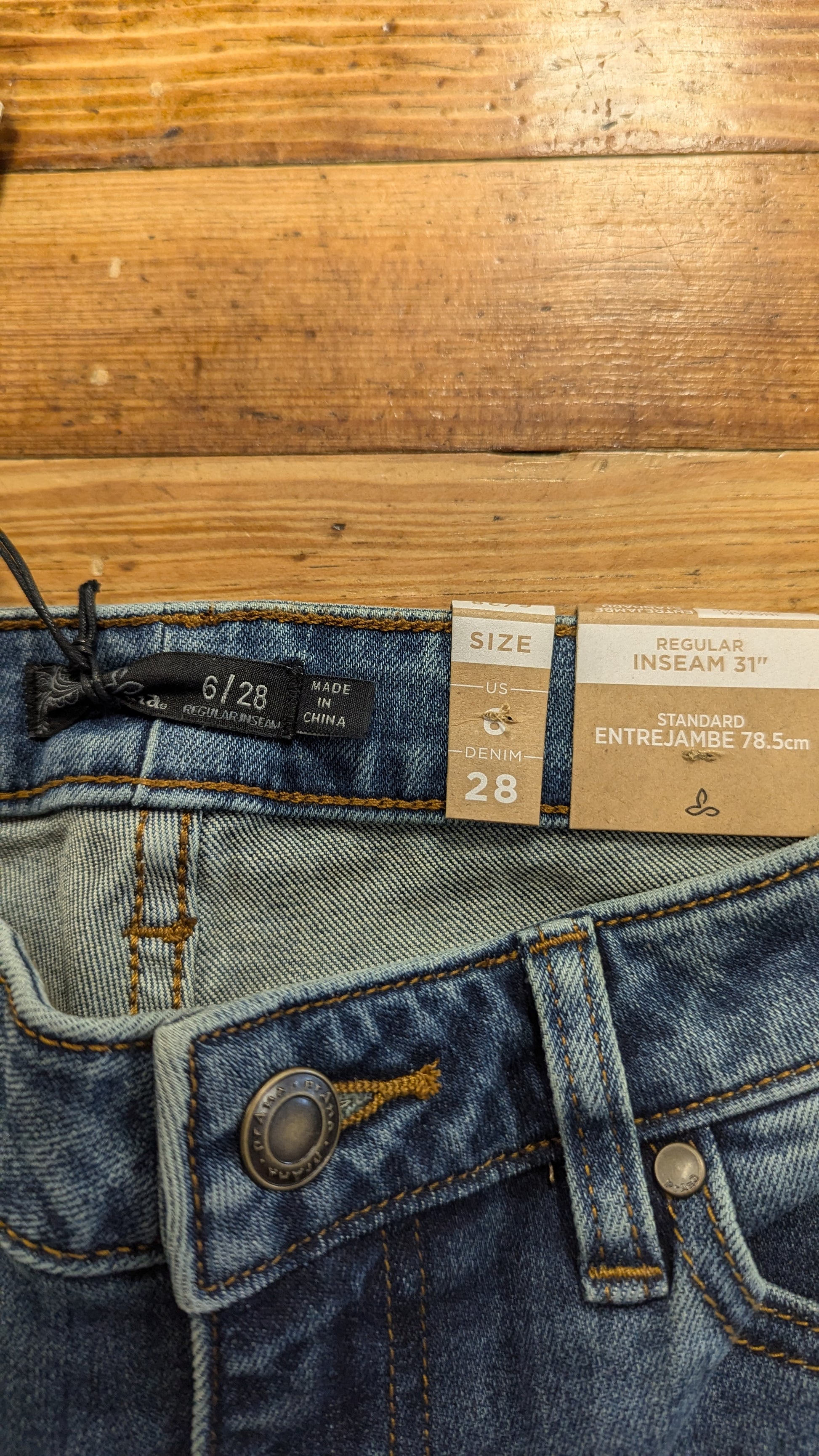 prAnay Jeans SZ: 6R - Blue Moon Vintage Mercantile