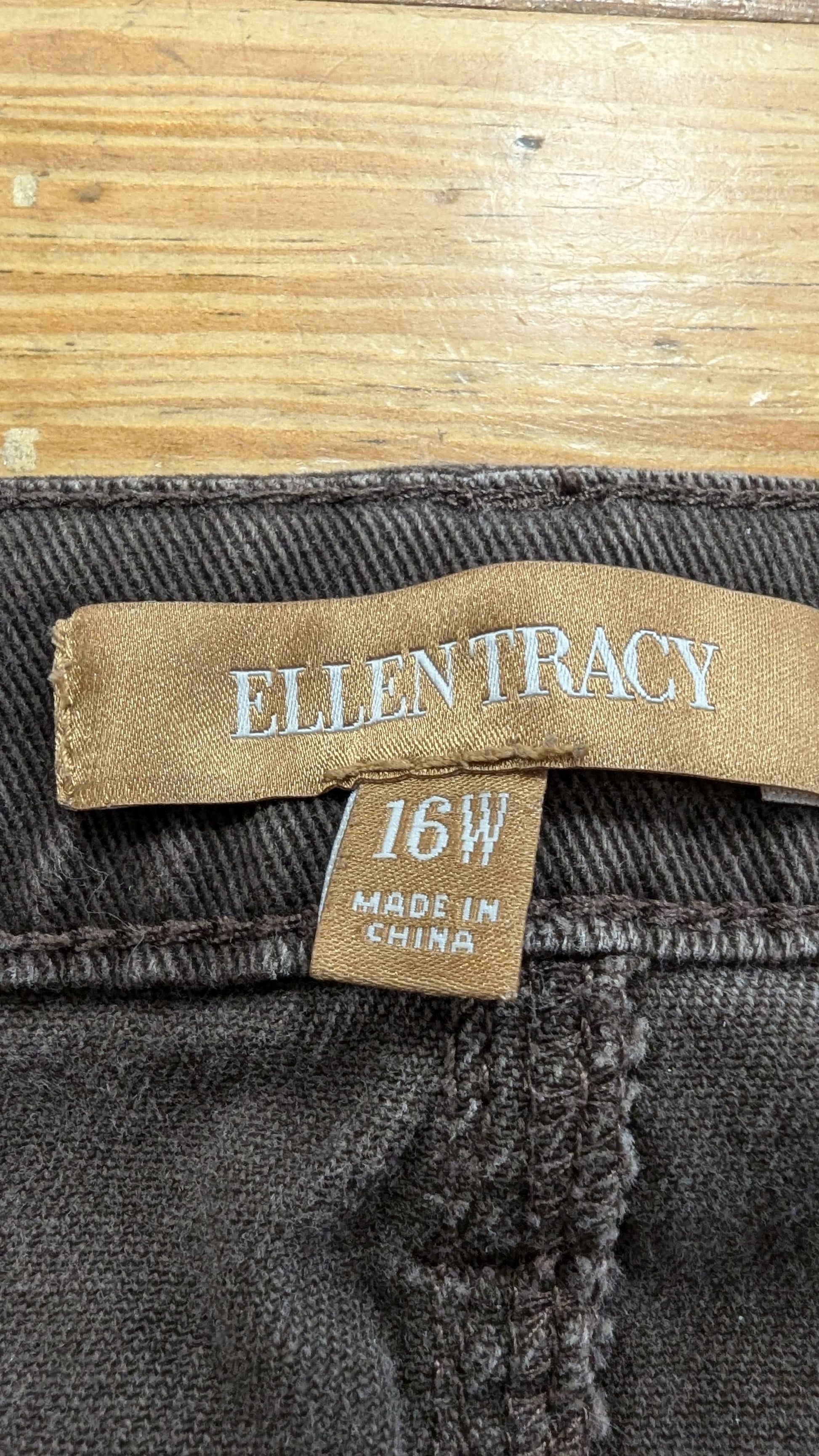 Ellen Tracy Black Jeans SZ: 16W - Blue Moon Vintage Mercantile