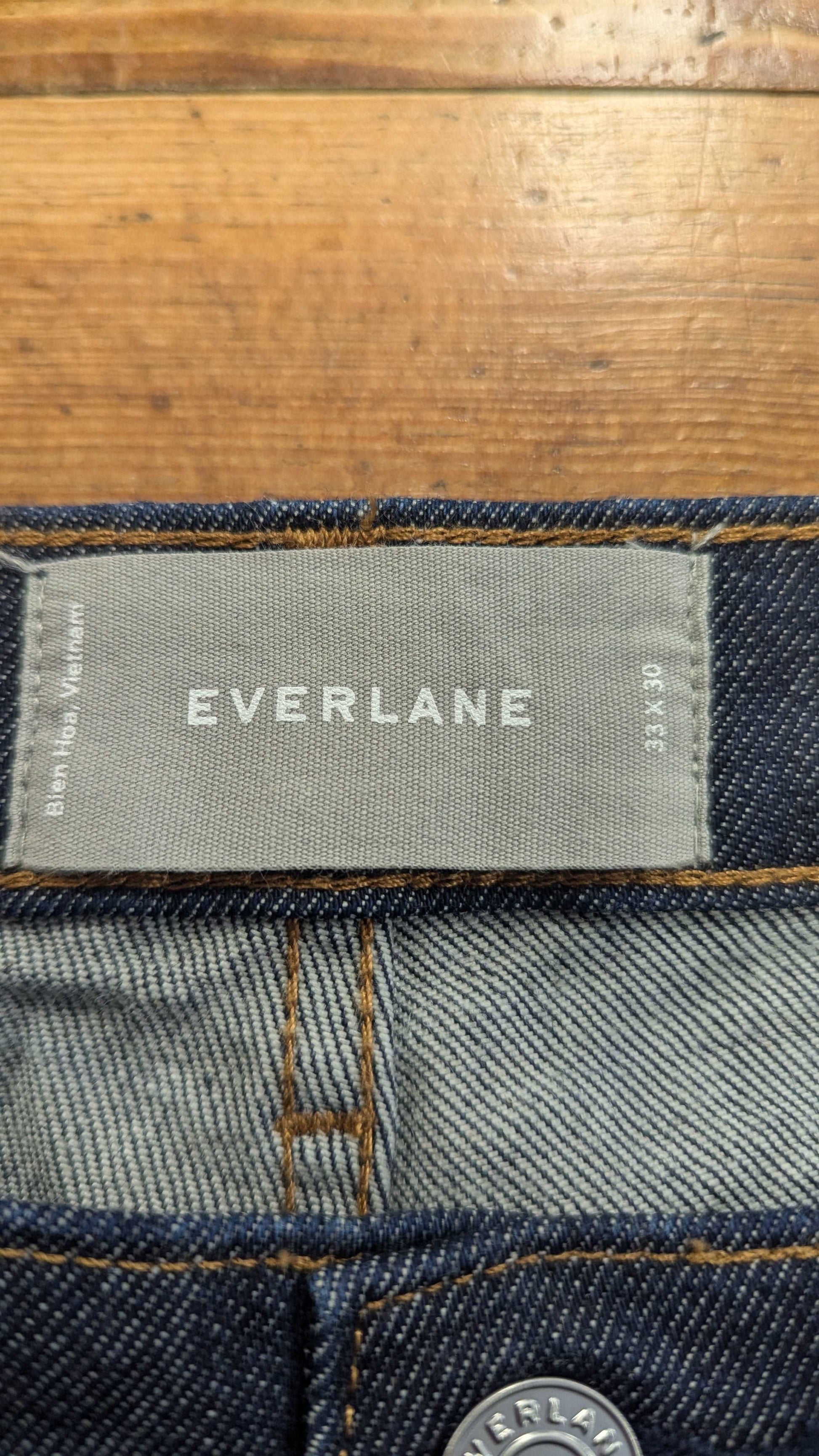 Everlane Slim Jeans   Unisex SZ: 33x30 - Blue Moon Vintage Mercantile