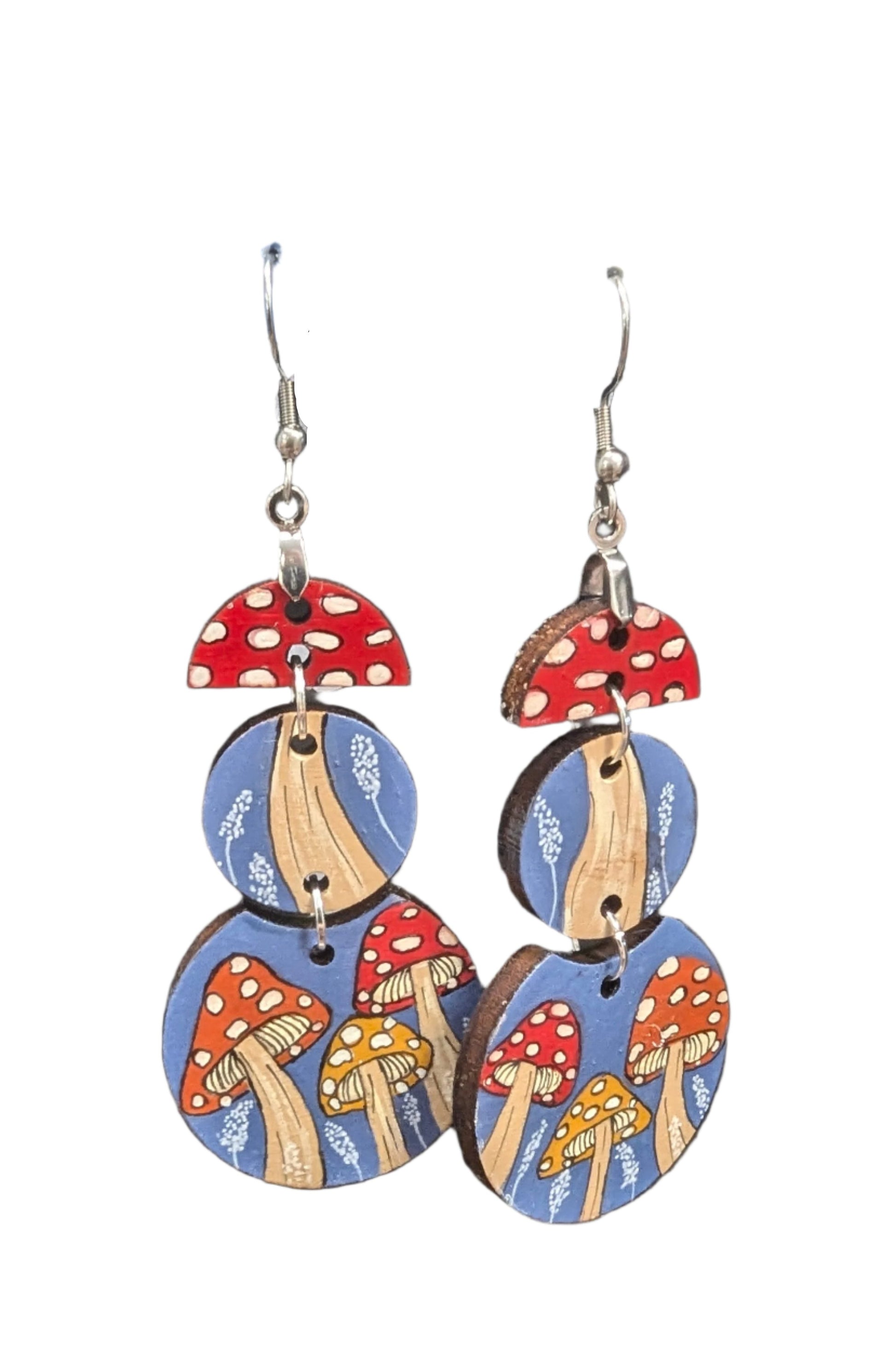 Mushroom Earrings