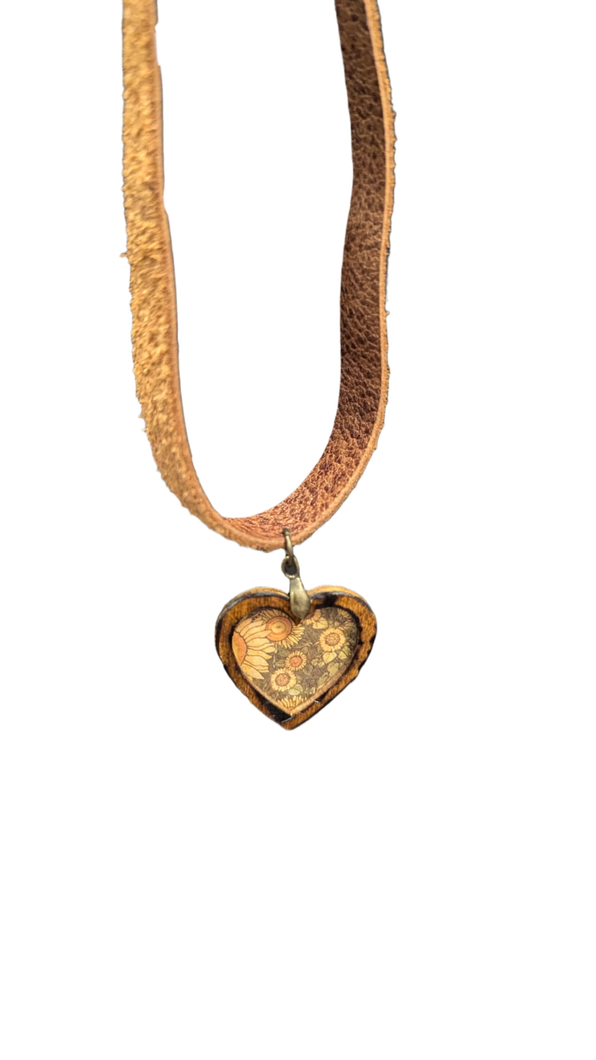 Heart Leather Necklace