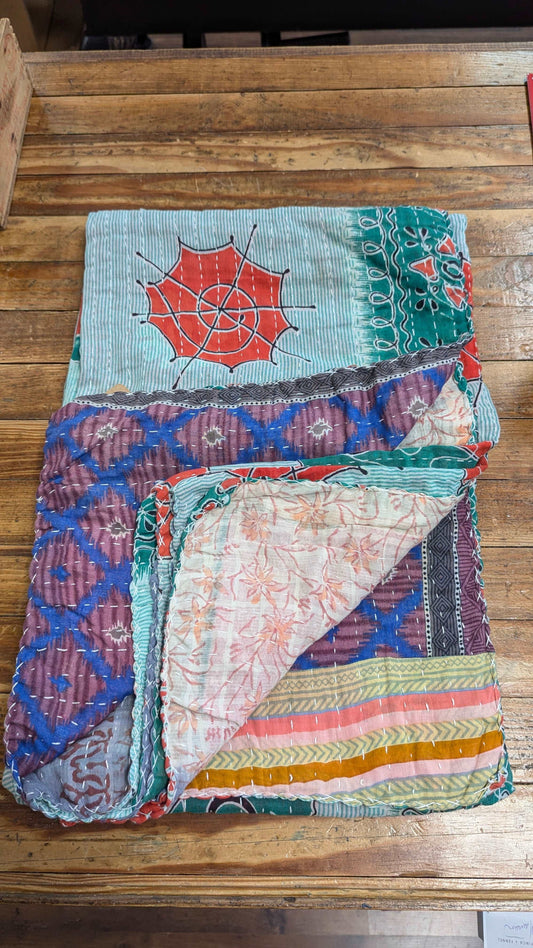 Kantha Quilt