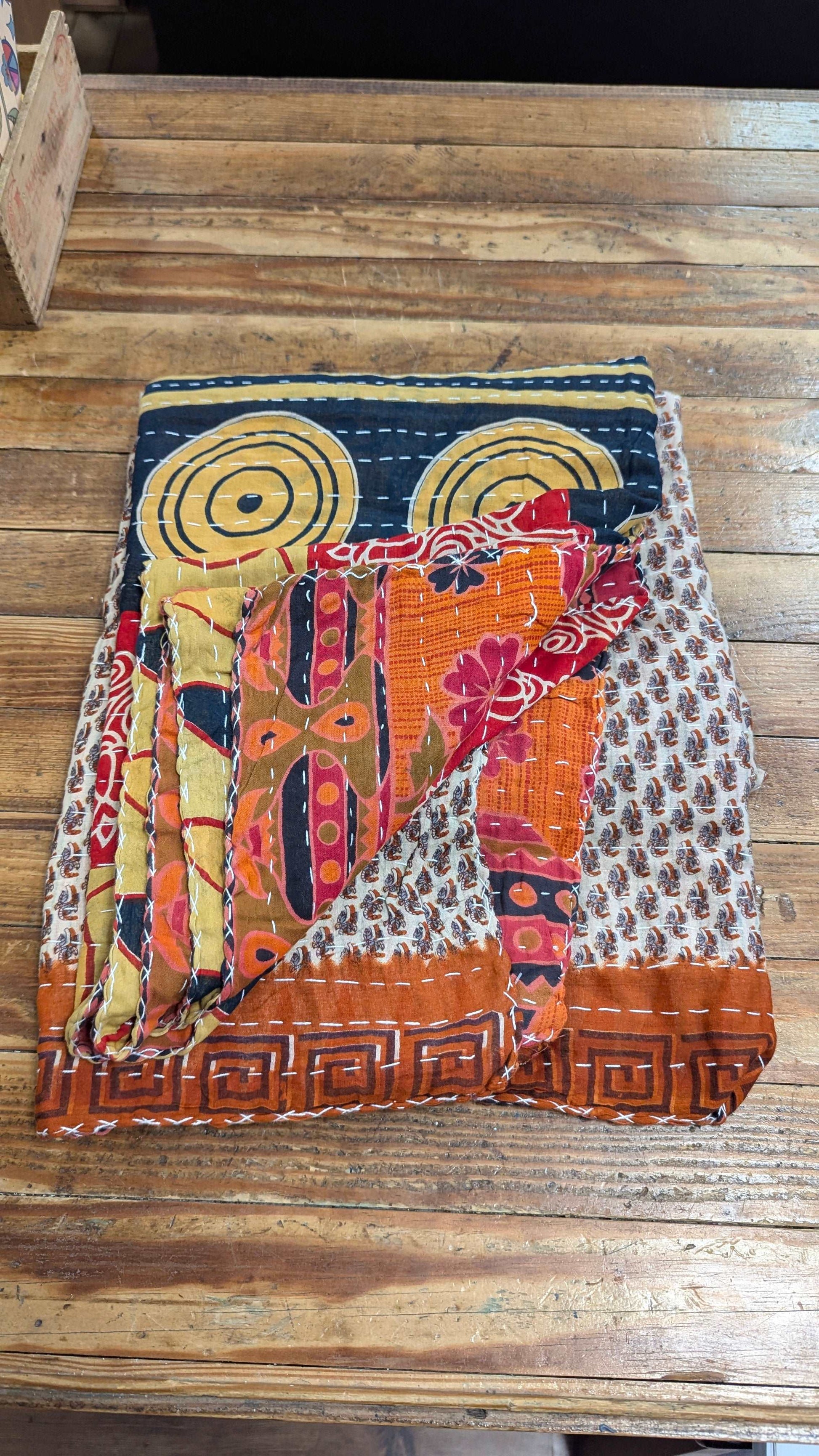 Kantha Quilt