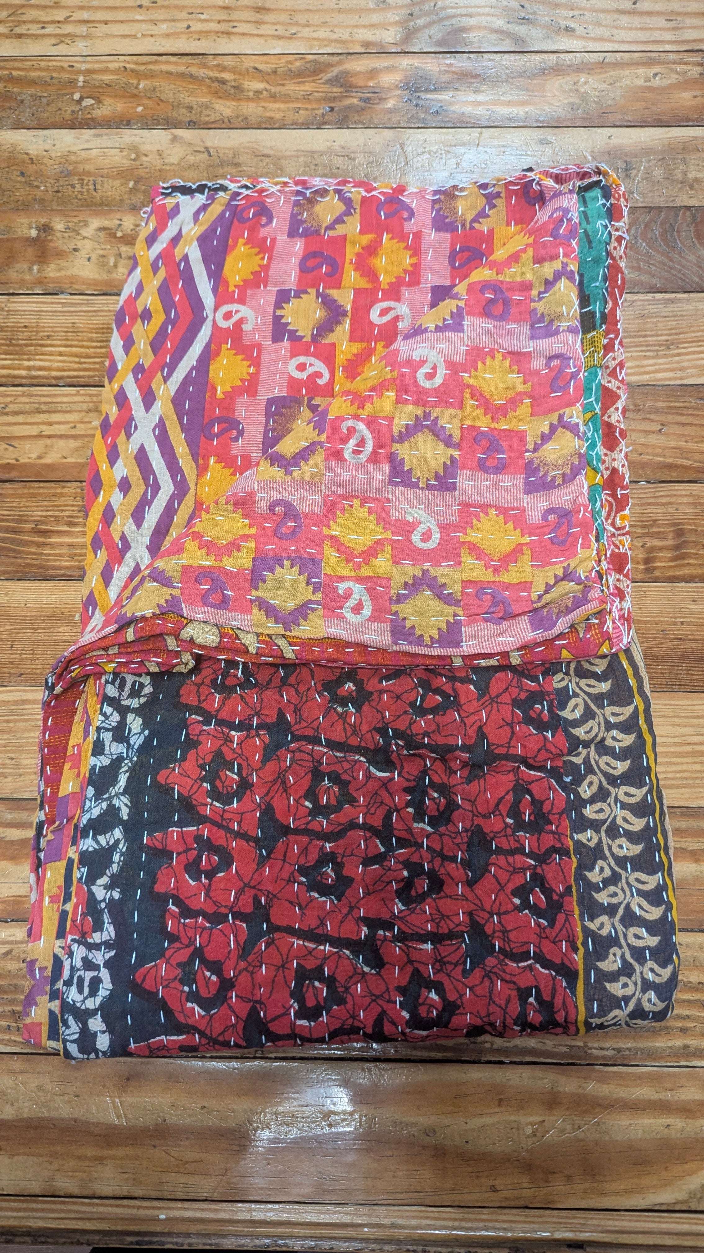 Kantha Quilt