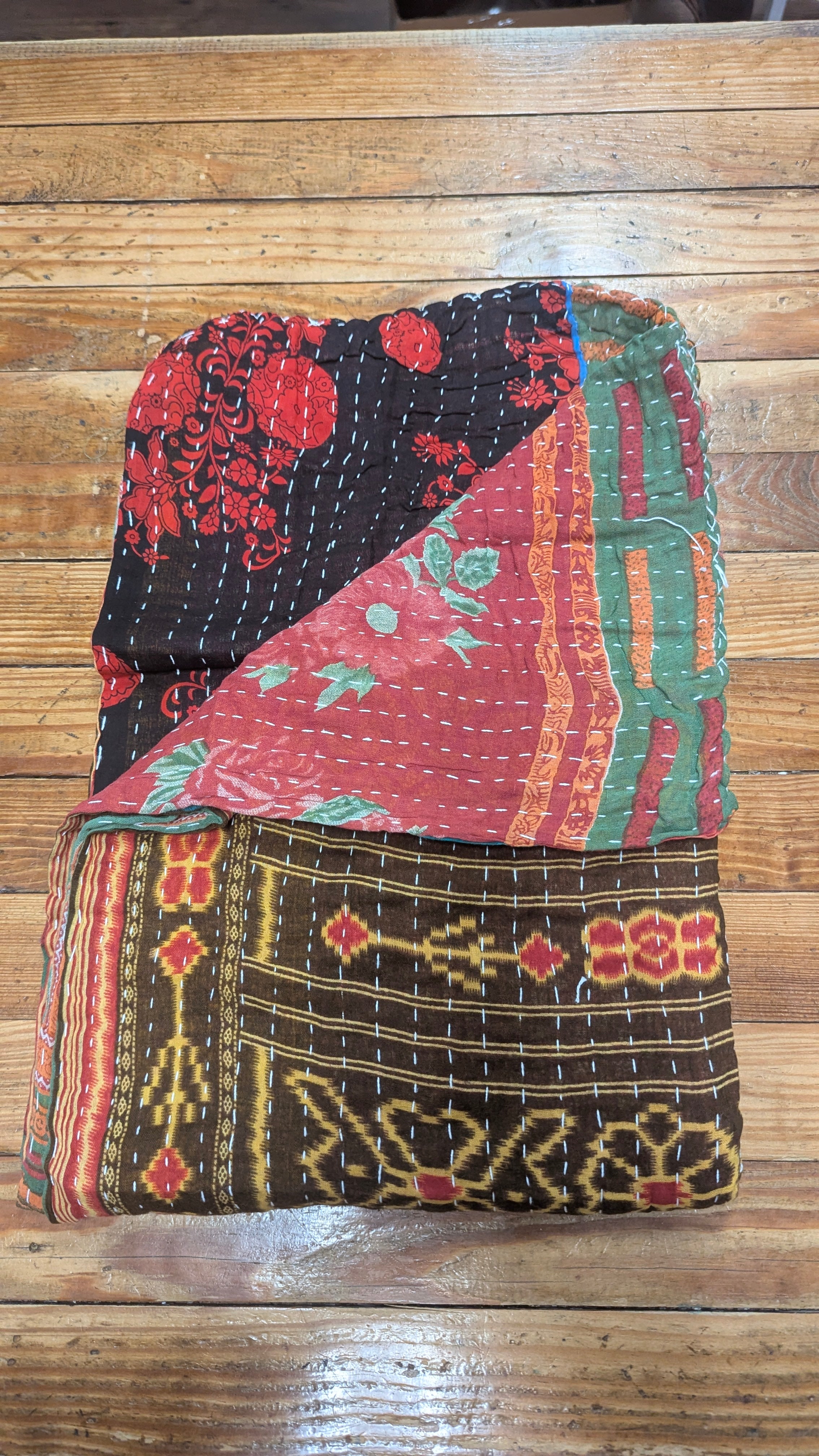 Kantha Quilt