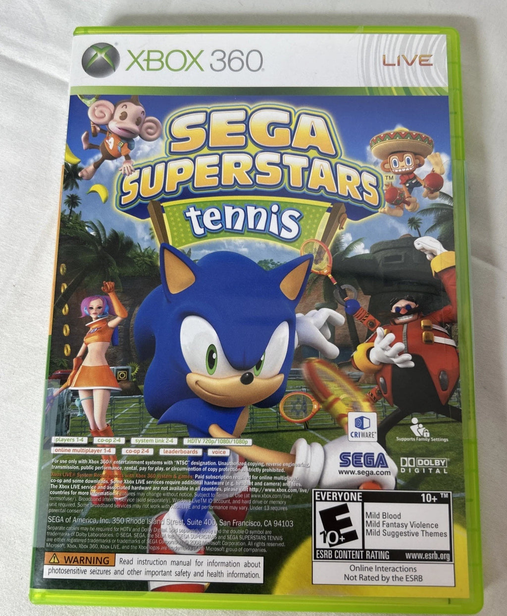SEGA Superstars - Tennis