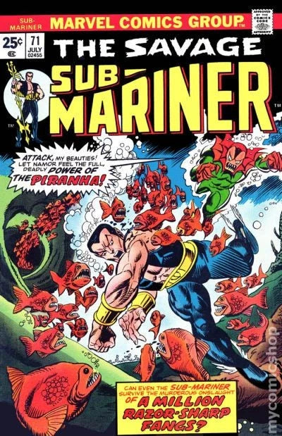 SUB-MARINER 71 JULY 1974