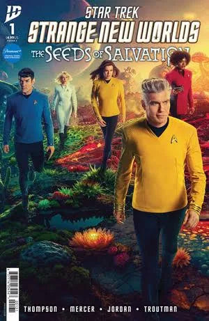 Star Trek SNW #1 The Seeds of Salvation. Signed w/ COA