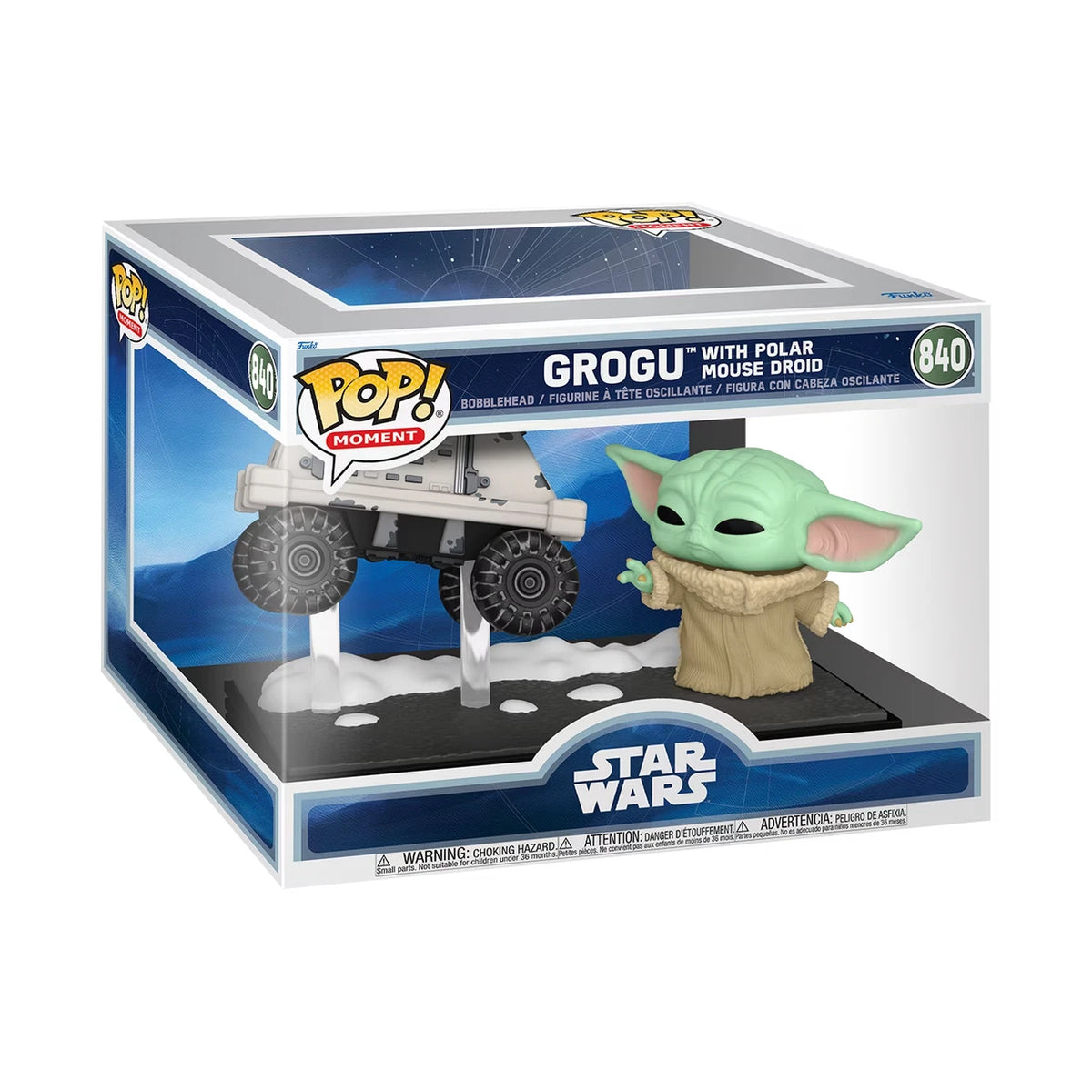 Funko POP GROGU w/POLAR MOUSE DROID Star Wars #840