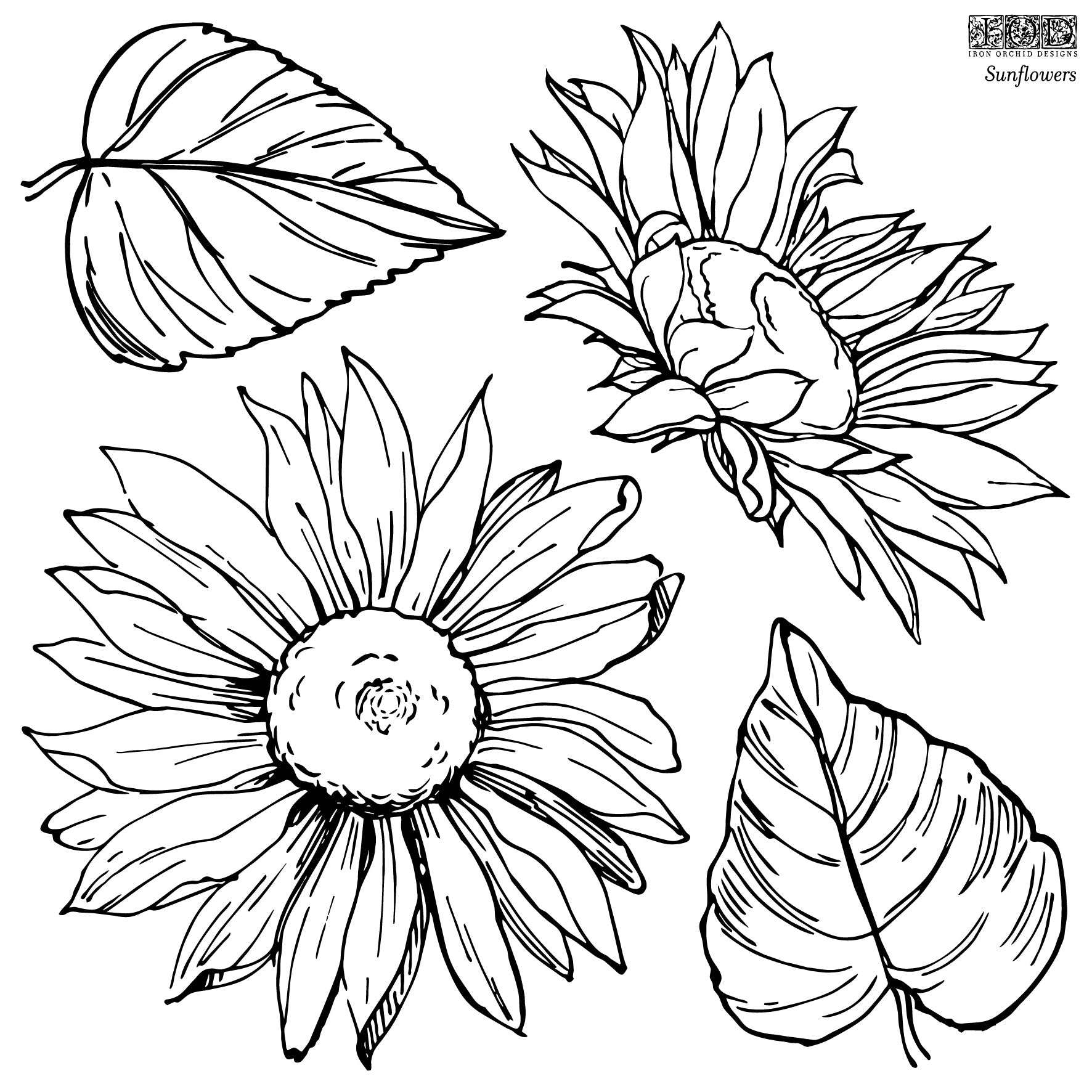 Sunflower Stamp